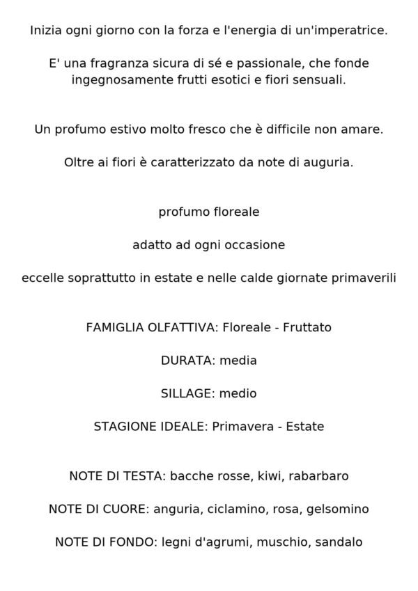 NOTA 294 – L’IMPERATRICE - D&G - immagine 4