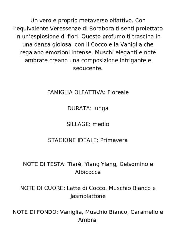 NOTA 685 – BORABORA - GIARDINI DI TOSCANA - immagine 4