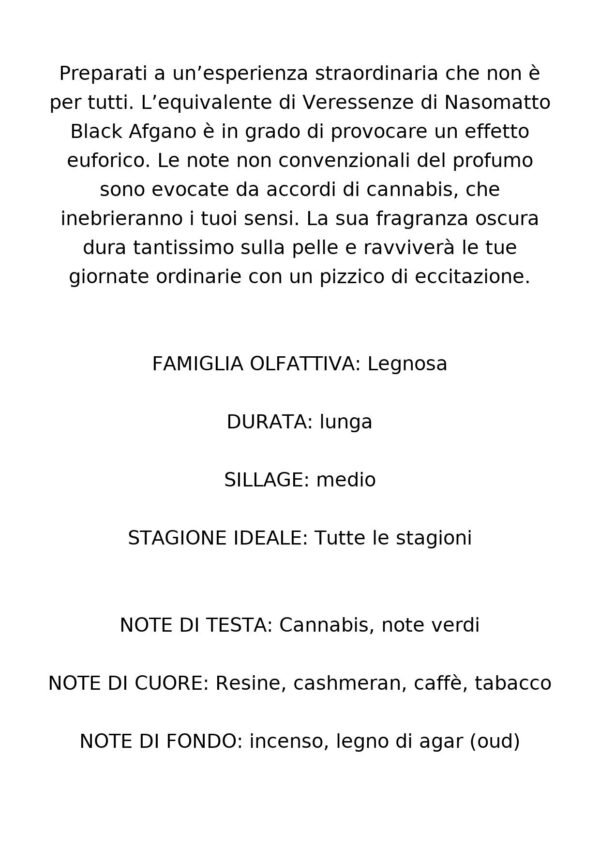 NOTA 666 - BLACK AFGANO – NASOMATTO - immagine 4