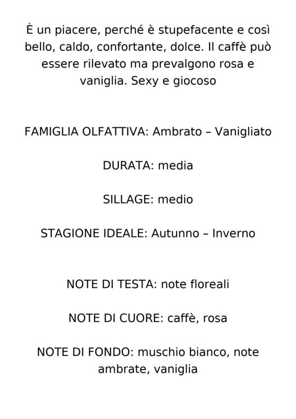 NOTA 605 - INTENSE CAFÈ - MONTALE - immagine 4
