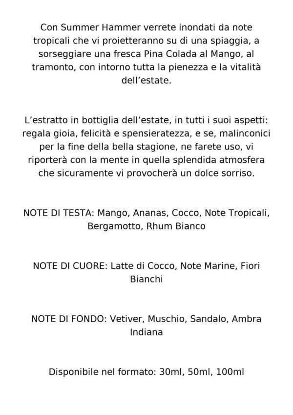 NOTA  429 - SUMMER HAMMER - LORENZO PAZZAGLIA - immagine 4