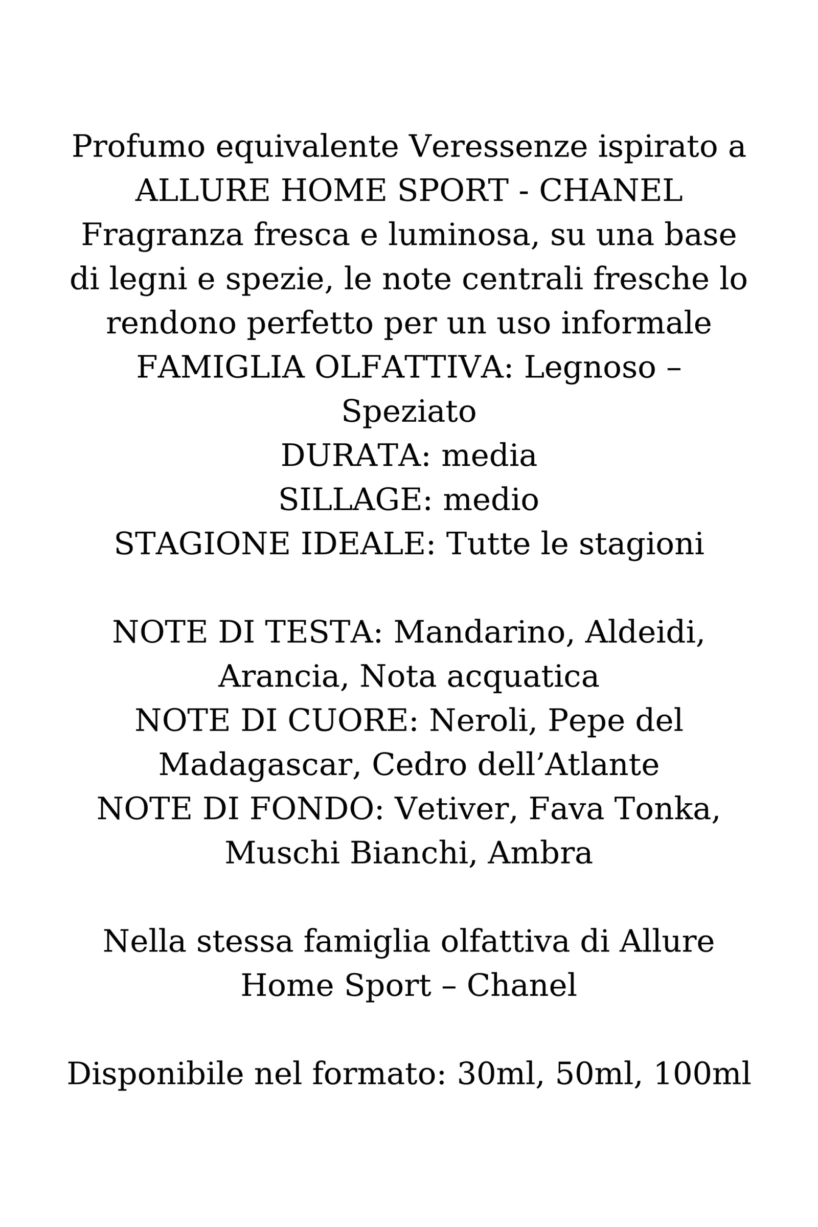 NOTA 542 – ALLURE HOME SPORT - CHANEL - immagine 4