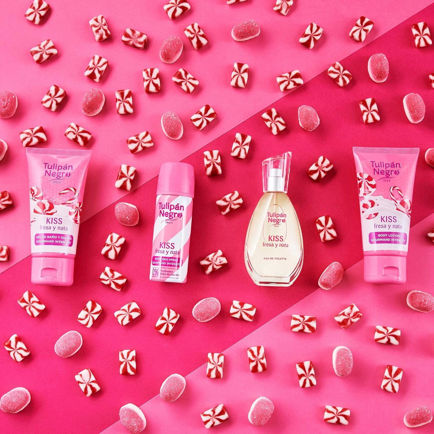 Set regalo Tulipan Negro Fragola e Panna - immagine 5