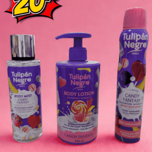BOX Regalo Tulipan Negro – Candy Fantasy